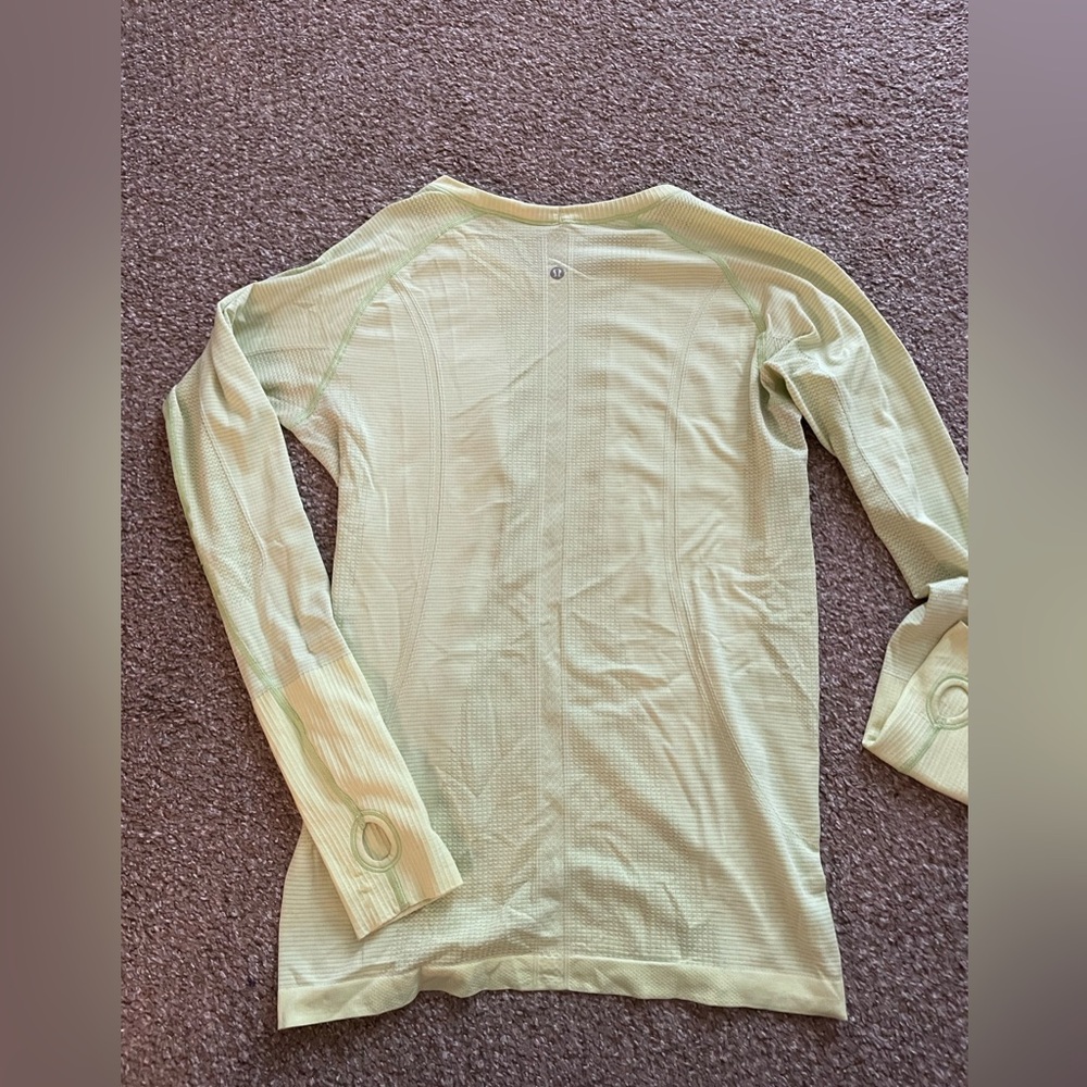 Green lululemon long sleeve